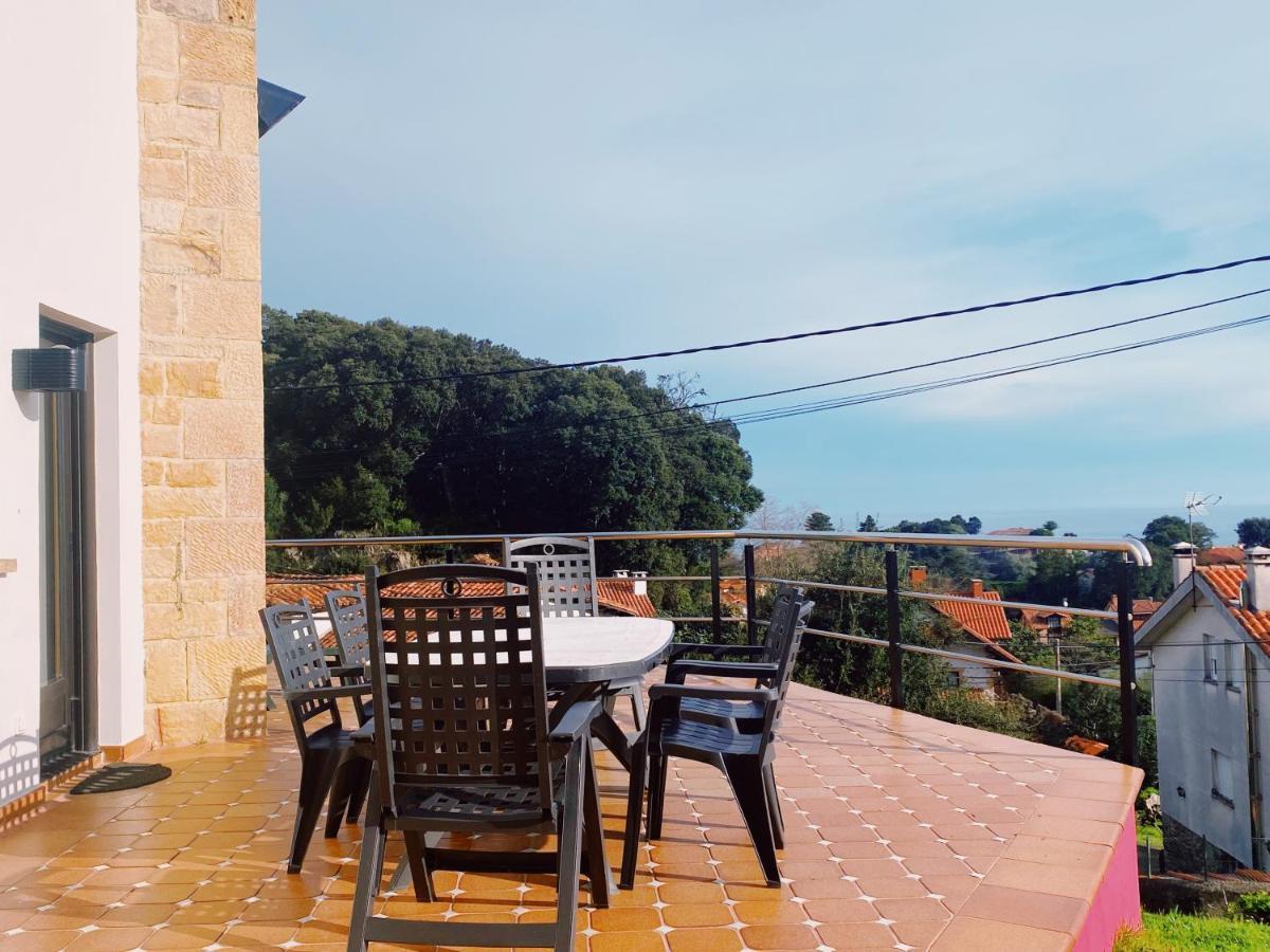 La Jarocha, Casa Con Vistas Al Mar En Pechon Villa Eksteriør billede